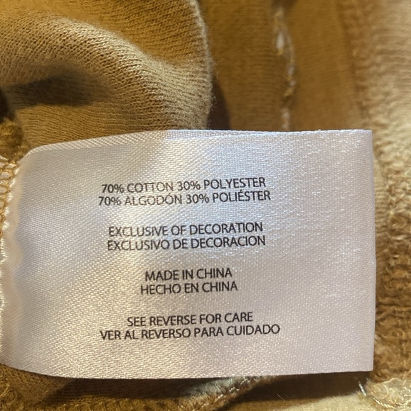 Eddie Bauer Cozycore Crew Neck L/S Cotton Knit  Sweater Autumnal Gold Size XL - Picture 10 of 11